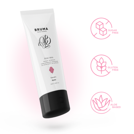 BRUMA - GEL DESLIZANTE CON ALOE VERA SABOR A NUBE 100 ML BRUMA