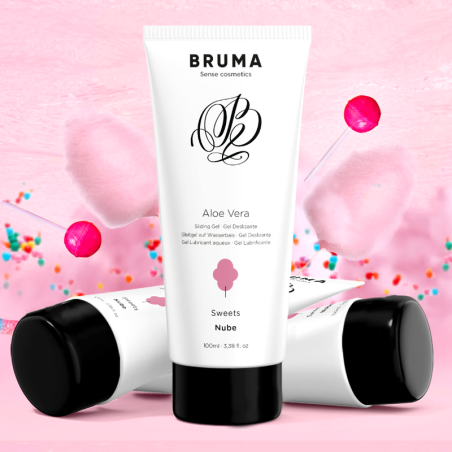BRUMA - GEL DESLIZANTE CON ALOE VERA SABOR A NUBE 100 ML BRUMA