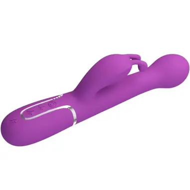 Dejon Vibrador Rabbit Multifunción 3 en 1 Morado - 7 Modos