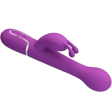 Dejon Vibrador Rabbit Multifunción 3 en 1 Morado - 7 Modos