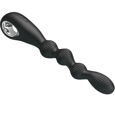 Federer Vibrador Anal 12 Vibraciones Negro | Pretty Love