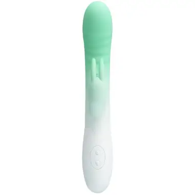 Cerberus Vibrador Rabbit 3O Vibraciones Verde | Pretty Love