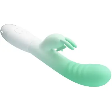 Cerberus Vibrador Rabbit 3O Vibraciones Verde | Pretty Love