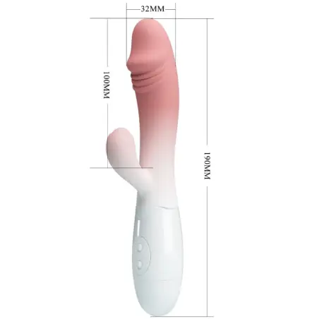 Snappy Vibrador Rabbit 3O Vibraciones Rosa | Pretty Love