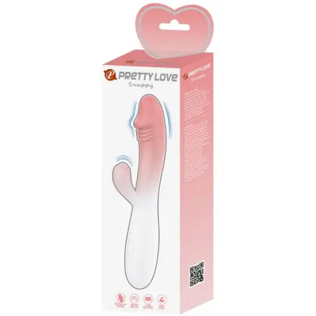 Snappy Vibrador Rabbit 3O Vibraciones Rosa | Pretty Love