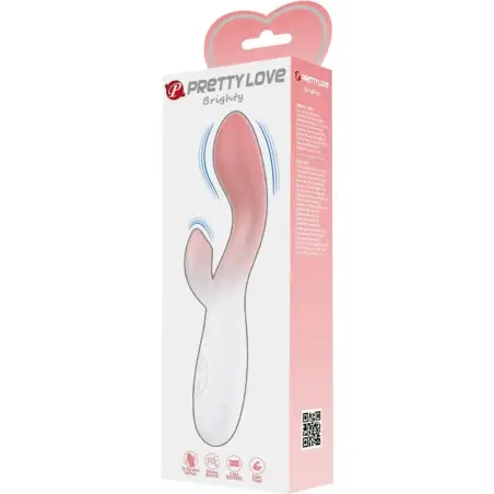 Brighty Vibrador Punto G + Estimulador Clítoris - 30 Modos