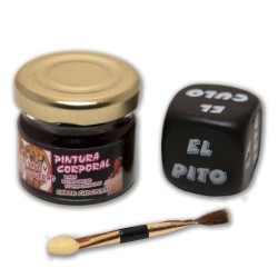 DIABLO PICANTE - PINTURA DE CHOCOLATE Y DADO DE CUERPO DIABLO PICANTE
