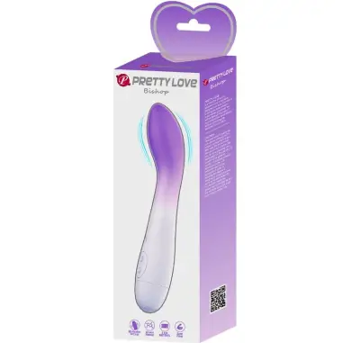 Bishop Vibrador Punto G 30 Vibraciones Morado | Pretty Love