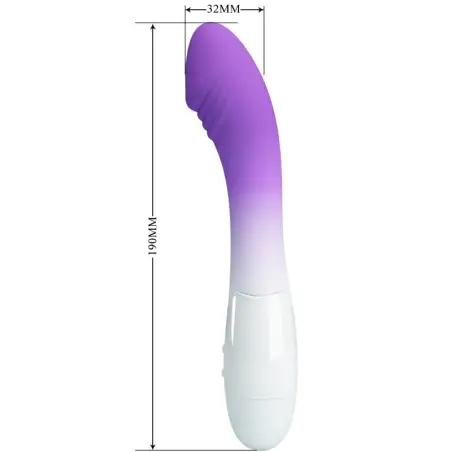 Elemental Vibrador Punto G 30 Vibraciones Morado - 30 Modos