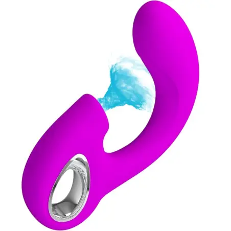 Sibel Vibrador Punto G + Estimulador Clítoris 10 Vibraciones