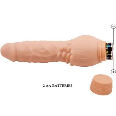Barbara Vibrador Realístico 19.5 cm Natural | Baile