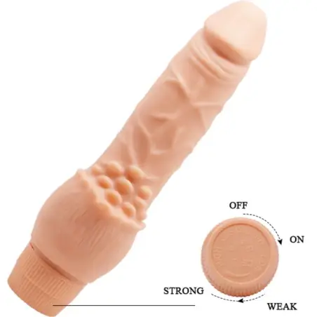 Barbara Vibrador Realístico 19.5 cm Natural | Baile