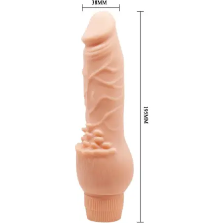 Barbara Vibrador Realístico 19.5 cm Natural | Baile