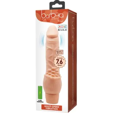 Barbara Vibrador Realístico 19.5 cm Natural | Baile