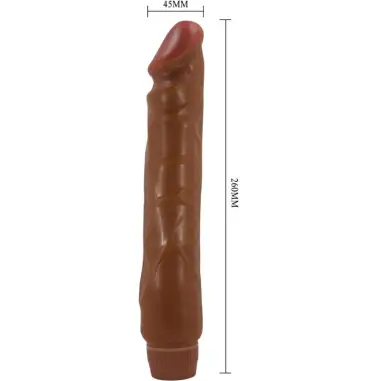 Jack Vibrador Realístico 26 cm Mulato | Baile