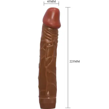 Bob Vibrador Realístico 22.5 cm Mulato | Baile