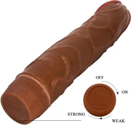 Bob Vibrador Realístico 22.5 cm Mulato | Baile