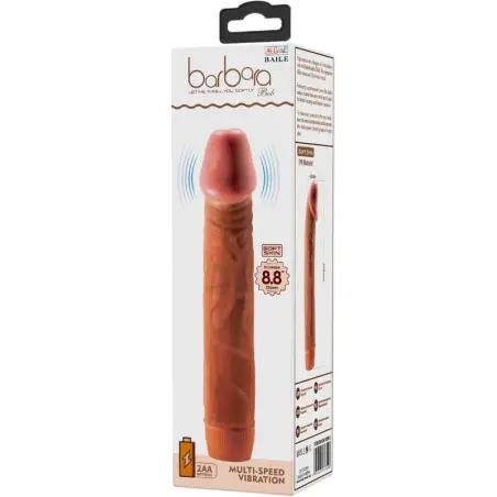 Bob Vibrador Realístico 22.5 cm Mulato | Baile