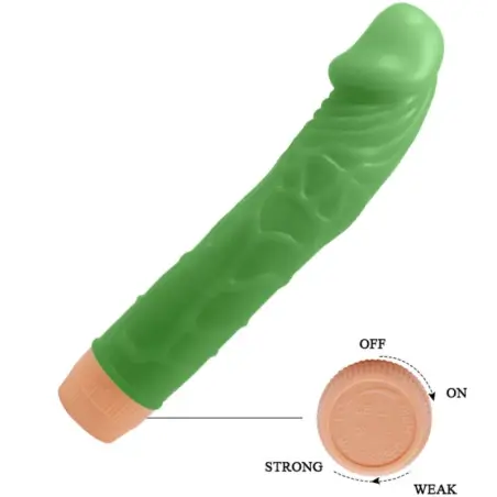 Bill Vibrador Realístico 22.5 cm Verde | Baile