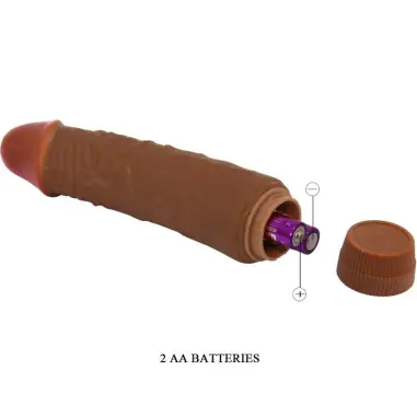 Jeff Vibrador Realístico 19.5 cm Mulato | Baile