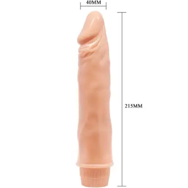 Dwarf Vibrador Realístico 21 cm Natural | Baile