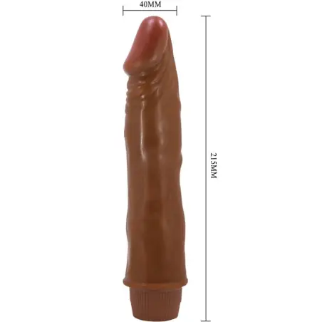 Dwarf Vibrador Realístico 21 cm Mulato | Baile