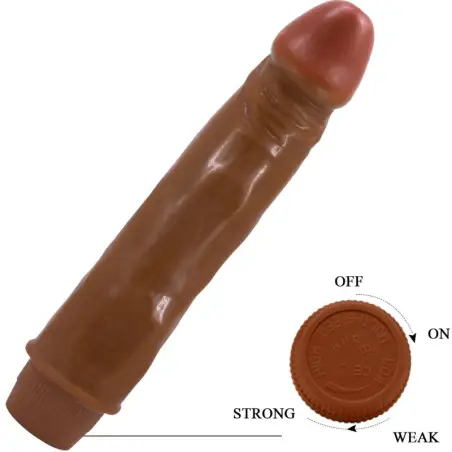Dwarf Vibrador Realístico 21 cm Mulato | Baile