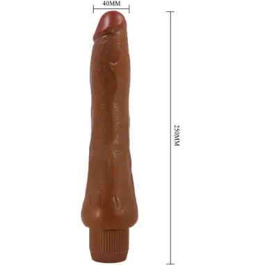 Dryad Vibrador Realístico 25 cm Mulato | Baile