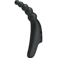 PRETTY LOVE - JORDIN VIBRADOR DE DEDO 10 VIBRACIONES NEGRO 2