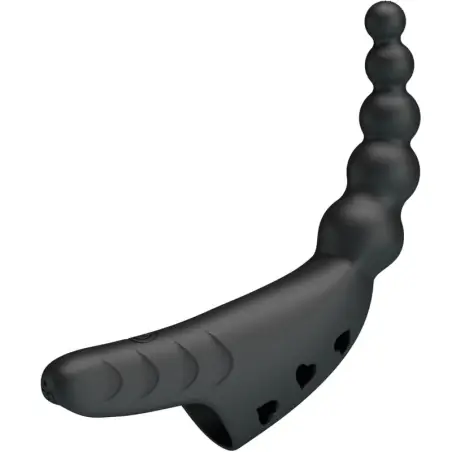 Jordin Vibrador de Dedo 10 Vibraciones Negro | Pretty Love