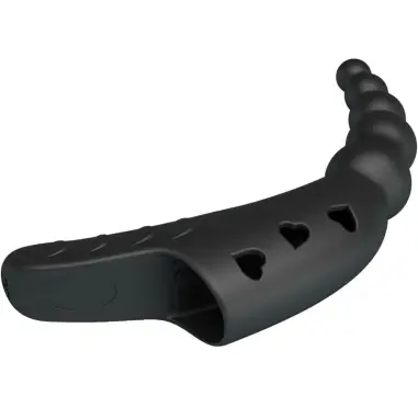 Jordin Vibrador de Dedo 10 Vibraciones Negro | Pretty Love