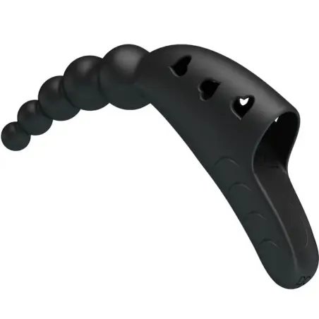 Jordin Vibrador de Dedo 10 Vibraciones Negro | Pretty Love