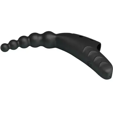 Jordin Vibrador de Dedo 10 Vibraciones Negro | Pretty Love