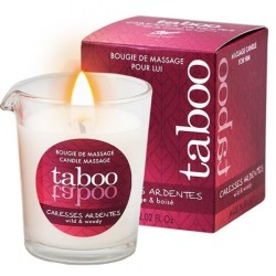 RUF - TABOO VELA DE MASAJE PARA ÉL CARESSES ARDENTES AROMA HELECHO RUF