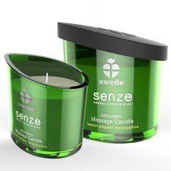 SWEDE - SENZE AROUSING VELA MASAJE - LIMÓN, PIMIENTA, EUCALIPTO SWEDE