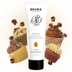 BRUMA - GEL DESLIZANTE CON ALOE VERA SABOR A TARTA AMERICANA 100 ML BRUMA