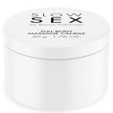 BIJOUX - SLOW SEX VELA DE MASAJE CORPORAL 50 G BIJOUX SLOW SEX