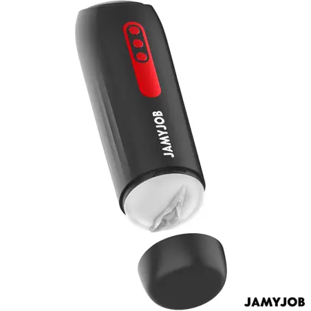 JAMYJOB - PHANTOM MASTURBADOR VAGINA AUTOMÁTICO 5 MODOS SUCCIONADOR Y EMPUJE