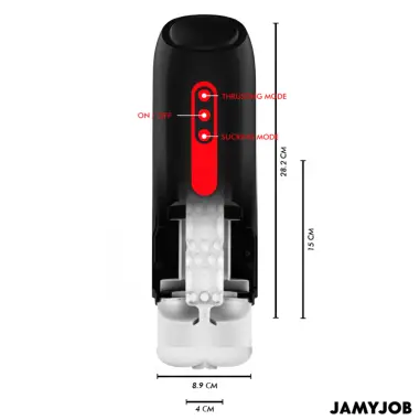 Phantom Masturbador Vagina Automático 5 Modos Succionador