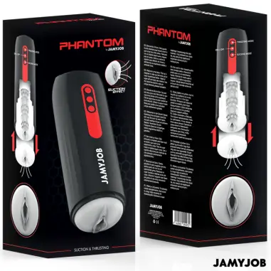 Phantom Masturbador Vagina Automático 5 Modos Succionador