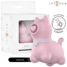 INTENSE - MARIE ESTIMULADOR CON LENGUA EFECTO PULSACIÓN ROSA