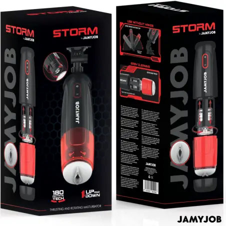 Storm Masturbador Vagina Automático 10 Modos Rotación