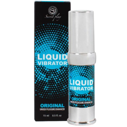 SECRETPLAY - VIBRADOR LIQUIDO ESTIMULADOR UNISEX 15 ML. SECRETPLAY COSMETIC
