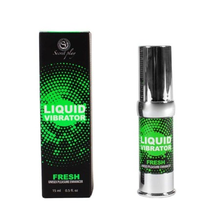 SECRETPLAY - VIBRADOR LIQUIDO FRESH ESTIMULADOR & INTENSIFICADOR PLACE 15 ML SECRETPLAY COSMETIC