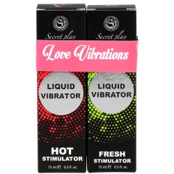 SECRETPLAY - LOVE VIBRATIONS DUO PACK SECRETPLAY COSMETIC