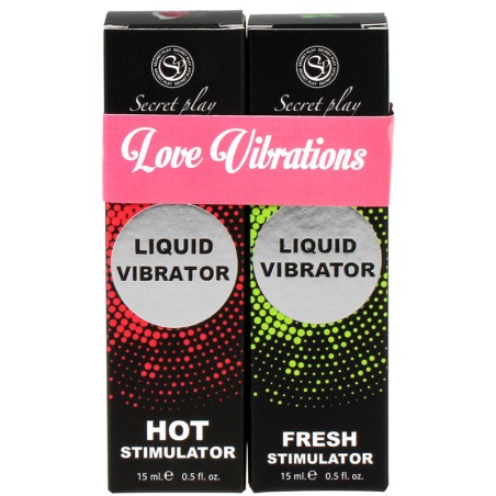 SECRETPLAY - LOVE VIBRATIONS DUO PACK SECRETPLAY COSMETIC