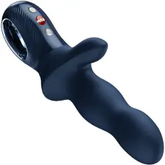 FUN FACTORY - BI STRONIC CRAVE CONEJO ESTIMULADOR DE EMPUJE AZUL OSCURO 2