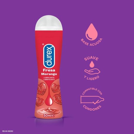 DUREX - LUBRICANTE PLAY FRESA 50 ML DUREX LUBES