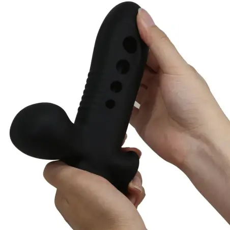 Crane Funda para Pene con Airbag Negro | Pretty Love