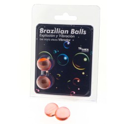 TALOKA - BRAZILIAN BALLS GEL EXCITANTE EFECTO VIBRACIÓN 2 BOLAS TALOKA